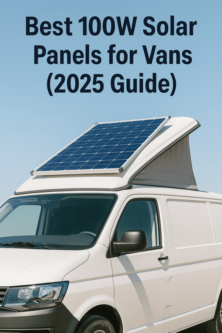 Best 100W Solar Panels for Vans
